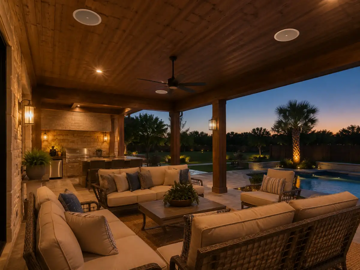 outdoor patio ceiling speakers south texas