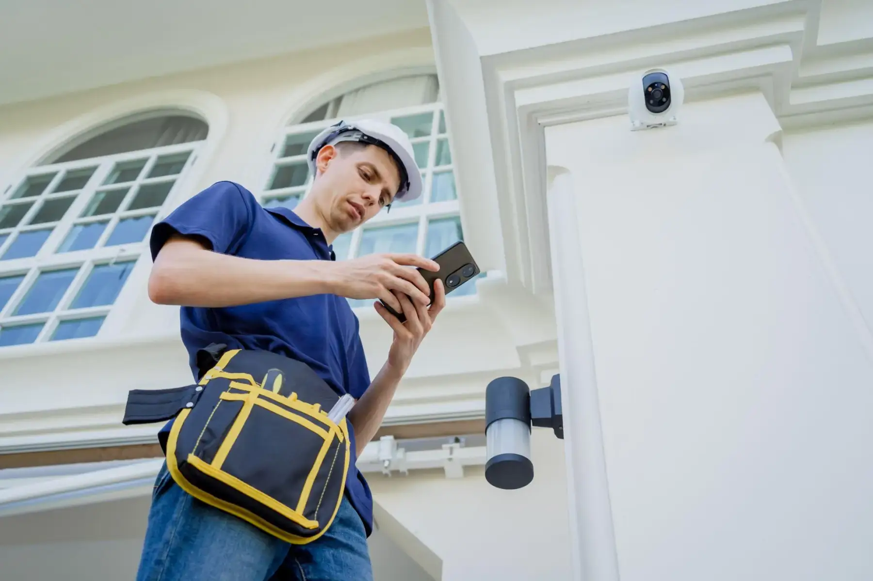 Security camera system for a Victoria TX property