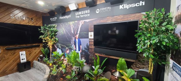 Smart home showroom with AV brands