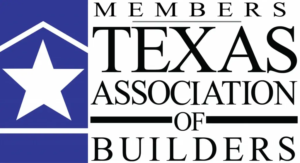 Texas Association of Builders logo with star emblem